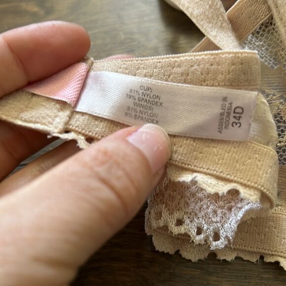 Victoria’s Secret Vintage lightly lined wired bra 34D - Picture 6 of 7